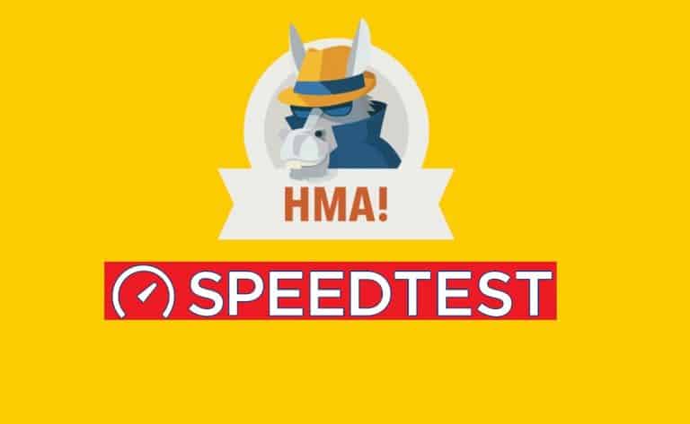 hidemyass speed test