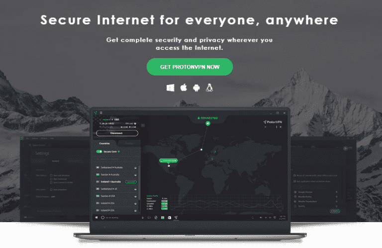 free protonvpn