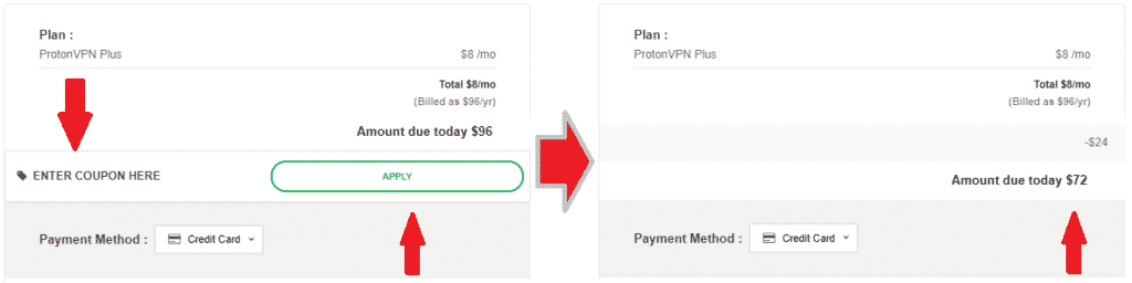 protonvpn coupon activated