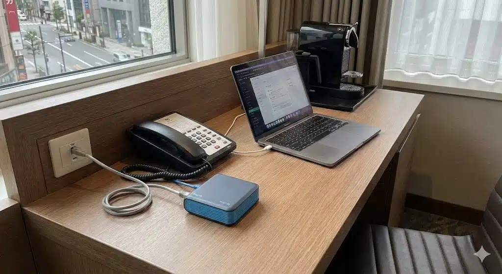 GL.iNet Travel Router setup for hotel wi-fi security