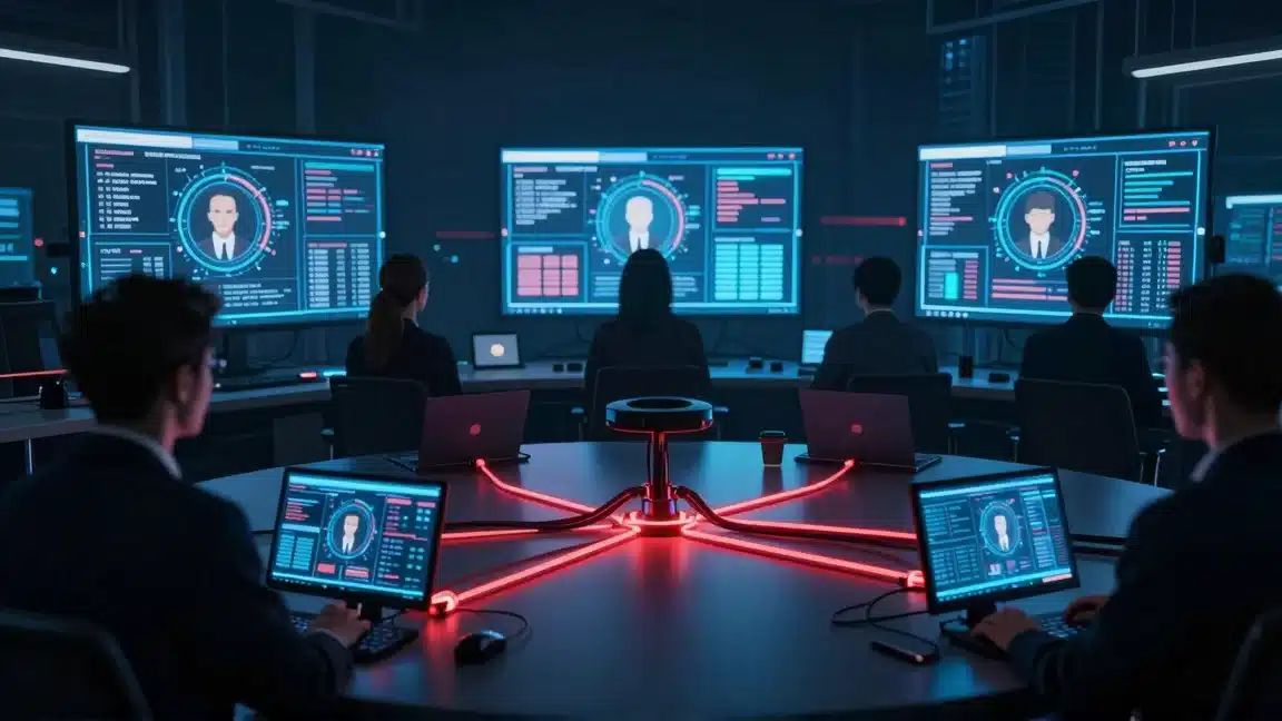 Free VPN data selling visualization showing brokers harvesting user information