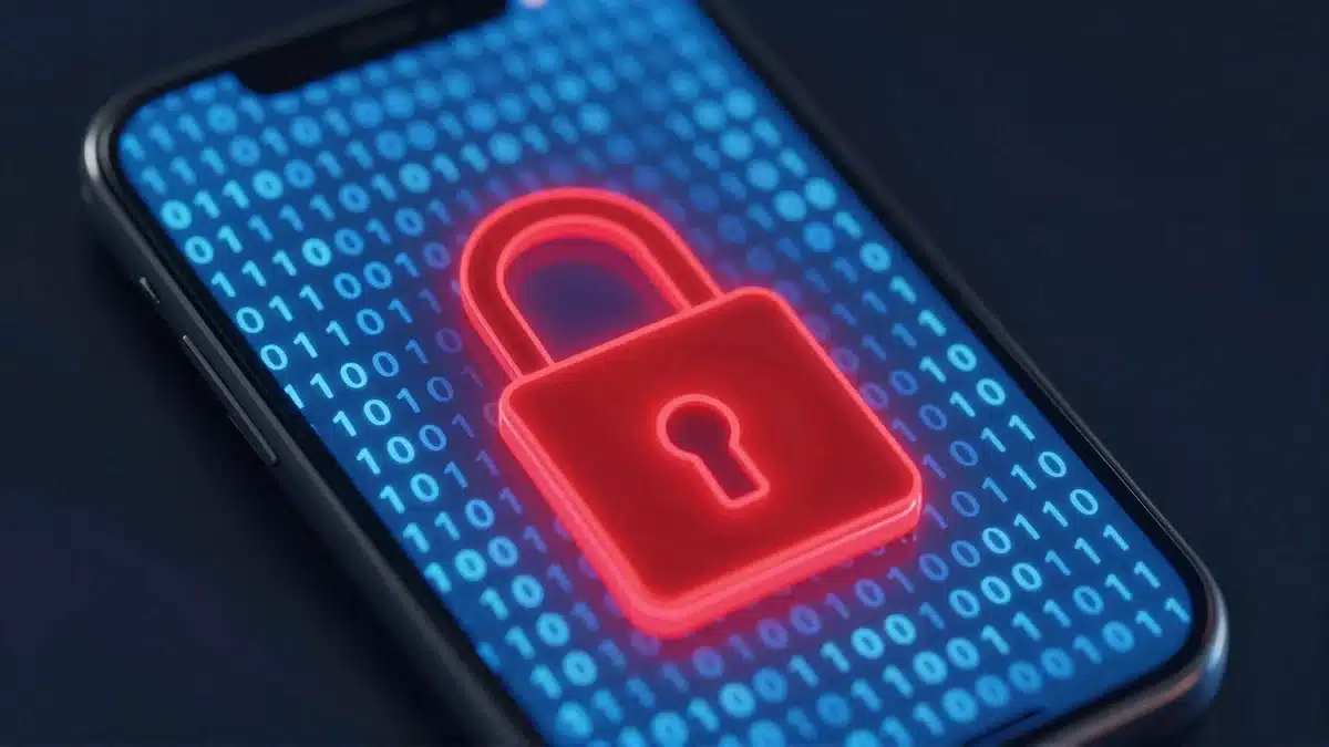 Smartphone data leaking visualization cybersecurity