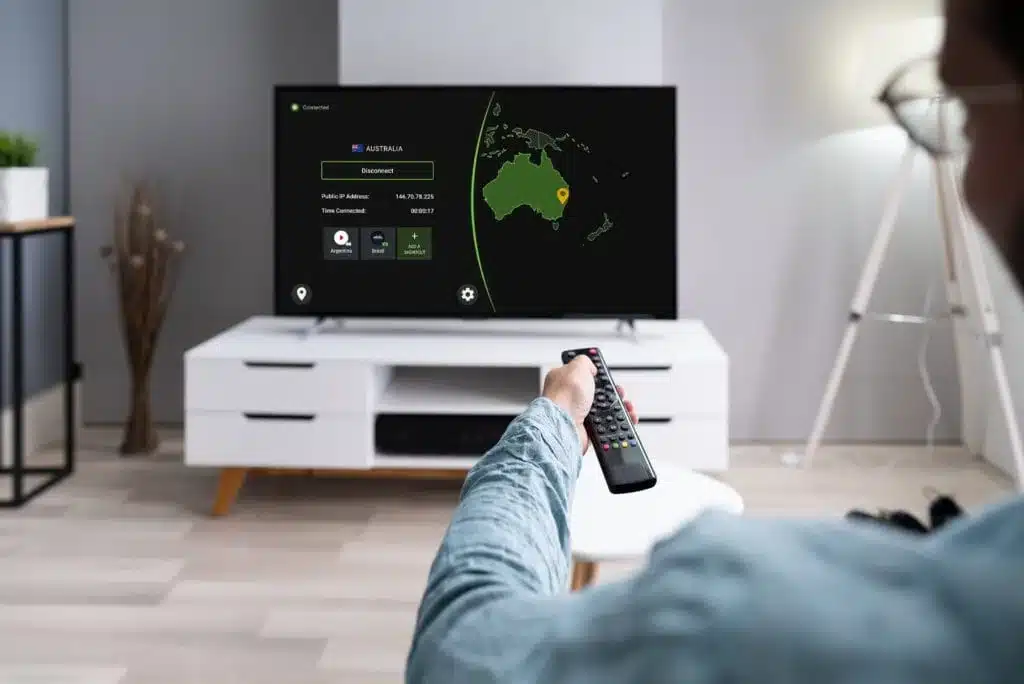 How to Watch Super Bowl Free (2026) - Legal ITVX & 7plus Guide 2 IPVanish FireStick App Interface